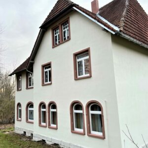 Pfarrhaus Ackenhausen Schwerarmierung Neuputz mineralisch